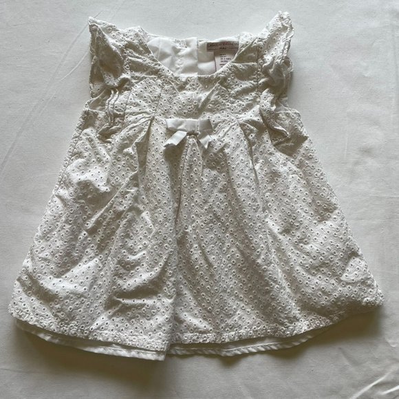 Catherine Maladrino White Eyelet Top size 4T - Picture 2 of 6